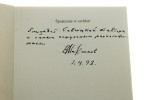 Spojrzenie w otchłań Maksimow ﻿Władimir [właśc. Lew Samsonow][AUTOGRAF / 1993]
