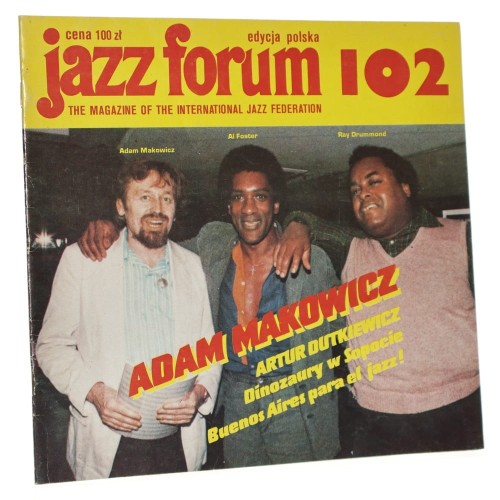 Jazz forum No 102 5/1986 International Edition [Adam Makowicz, Artur Dutkiewicz]