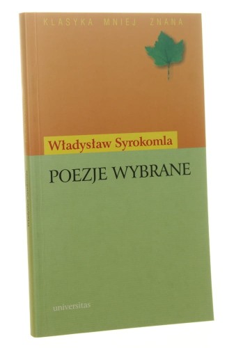 Poezje wybrane Władysław Syrokomla [Klasyka Mniej Znana / 2003]