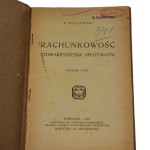 Rachunkowość Stowarzyszenia Spożywców Romuald Mielczarski [1921]