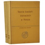 Teoria badań literackich w Polsce Wypisy t. I-II oprac. Henryk Markiewicz [Biblioteka Studiów Literackich / 1960]