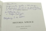 Historia Szkocji Stefan Zabieglik [autograf] (2000)