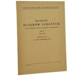 Rejestr ogierów uznanych w woj. bydgoskim, łódzkim, poznańskim i zielonogórskim t. I cz. III dodatek I na sezon kopulacyjny 1961