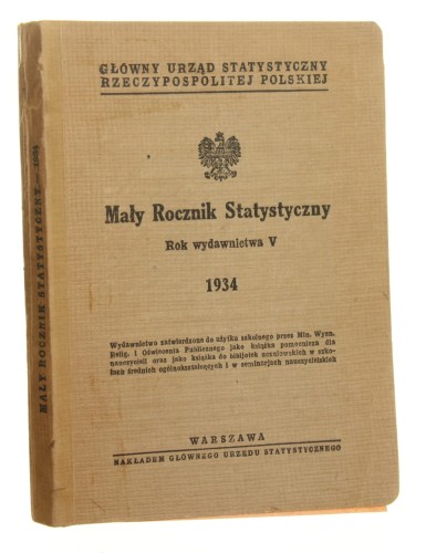 Mały Rocznik Statystyczny (1934)