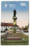 Warszawa Pomnik Mickiewicza [pocztówka przed 1930]