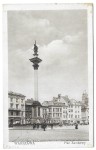 Warszawa Plac Zamkowy [pocztówka przed 1918]