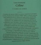 Z zamku do zamku Louis-Ferdinand Celine (2019)