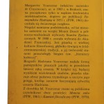 Pamiętniki Hadriana Marguerite Yourcenar [1988]