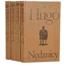 Nędznicy t. I-IV Wiktor Hugo [Biblioteka Klasyki Polskiej i Obcej / 1976]
