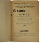Skoda Octavia [1,1 I - OVH / 1,2 I - OVH] List of spare parts [katalog części] 1960