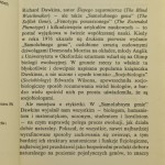 Ślepy zegarmistrz Dawkins Richard [Biblioteka Myśli Współczesnej / 1994]