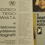 4. Światowa Wystawa Fotografii "Dzieci tego świata" UNICEF przekł. tekstów Grzegorz Prokop [1980]