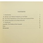Ecology and Cultural Continuity [Ekologia i ciągłość kulturowa] as Contributing Factors in the Social Organization of the Plains Indians Symmes C. Oliver [1962]