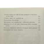 Powiedzieć wszystko antologia Markiz de Sade [2003]