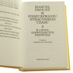 W poszukiwaniu straconego czasu t. II W cieniu zakwitających dziewcząt Proust Marcel [Kanon na Koniec Wieku / 2001]