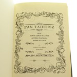Pan Tadeusz Adam Mickiewicz ilustracje M. E. Andriolli [2013]