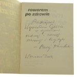 Rowerem po zdrowie Maciej Kaszubski [AUTOGRAF / 1988]