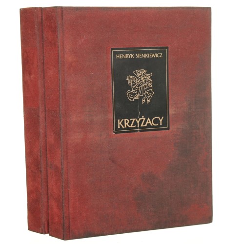 Krzyżacy T. I-II Henryk Sienkiewicz Drzeworytami ozdobił Stanisław Toepfer (1987)