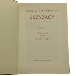 Krzyżacy T. I-II Henryk Sienkiewicz Drzeworytami ozdobił Stanisław Toepfer (1987)