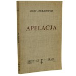 Apelacja Jerzy Andrzejewski [Biblioteka Kultury / 1968]