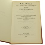 Kronika Polska Litewska Żmudzka i wszystkiej Rusi Maciej Stryjkowski [reprint / 1985]