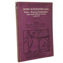 Nowe roździeńsciana Pod red. Adama Jarosza [1985]