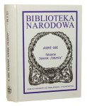 Fałszerze Gide Andre [Biblioteka Narodowa / 2003]