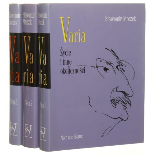 Varia t. I-III Sławomir Mrożek wybór, wstęp i oprac. Tadeusz Nyczek [2003-2005]