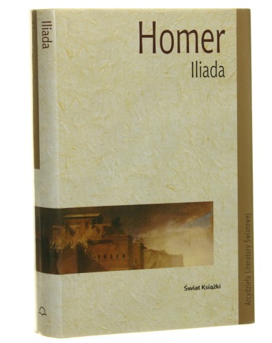 Iliada Homer przeł. Franciszek Ksawery Dmochowski z oryginałem skolacjonował, oprac., i komentarzem opatrzył Zygmunt Kubiak posł. Robert A. Sucharski [2004]