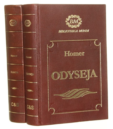 Dzieła t. I-II Iliada Odyseja Homer [Bibliotheca Mundi / 1990]