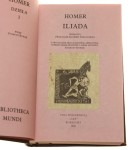 Dzieła t. I-II Iliada Odyseja Homer [Bibliotheca Mundi / 1990]