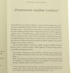 Teatry londyńskie Tymon Terlecki Zebrali i opracowali Edward Krasiński, Mariola Szydłowska [2016]