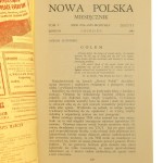 Nowa Polska Miesięcznik tom V zeszyt 3 grudzień 1945 [Antoni Słonmski, Czesław Miłosz, Jarosław Iwaszkiewicz, Ksawery Pruszyński, Stefan Themerson i inni]