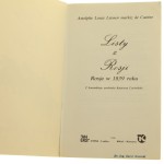 Listy z Rosji Rosja w 1839 roku Astolphe Louis Léonor markiz de Custine z fr. przeł. Katarzyna Czermińska [1988]