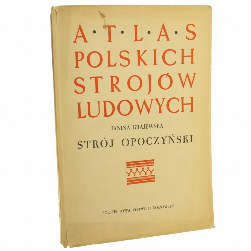 Strój opoczyński ​Krajewska Janina [Atlas Polskich Strojów Ludowych / 1956]