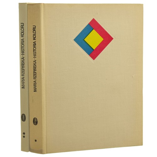 Historia koloru w dziejach malarstwa europejskiego T. I-II Maria Rzepińska [1979]