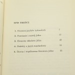 Z dziejów jidisz - jednego z języków żydowskich wprowadzenie do nauki języka dla szkół wyższych Magdalena Joanna Sitarz [1992]