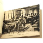 Manufacture nationale de Serves [Porcelana sewrska wnętrza pracowni] Bloc 2 Les Ateliers 10 Cartes Detachbles [blok pocztówek / przed 1939]