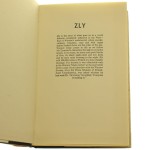 Zly [Zły] Leopold Tyrmand Translated from the Polish and edited by D. J. Welsh [FIRST ENGLISH EDITION / London / 1958]