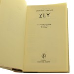 Zly [Zły] Leopold Tyrmand Translated from the Polish and edited by D. J. Welsh [FIRST ENGLISH EDITION / London / 1958]