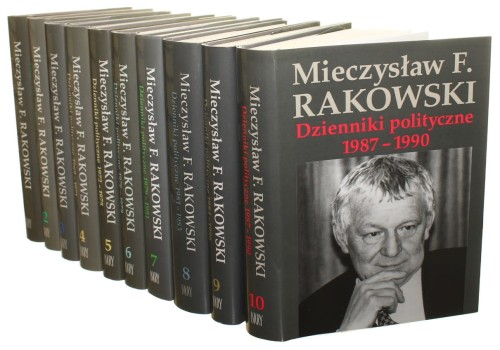 Dzienniki polityczne, t. I-X Mieczysław Rakowski [1998-2005]