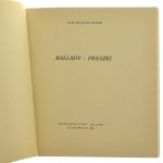 Ballady i fraszki Jan Sztaudynger oprac. graf. Maja Berezowska [1963]