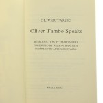 Oliver Tambo Speaks Tambo Adelaide [2014]