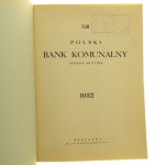 Polski Bank Komunalny spółka akcyjna [Raport za rok 1932]