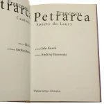 Sonety do Laury Francesco Petrarca przeł. [z wł.] Jalu Kurek [1998]