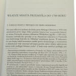 Urzędnicy miejscy Przemyśla w XIV-XVIII wieku Ewa Grin-Piszczek [2012]
