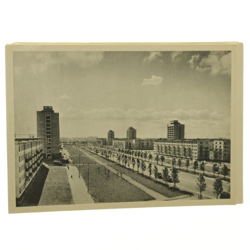 Leningrad [Petersburg] Novo-Izmaylovsky Prospect [pocztówka / 1965]