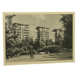 Leningrad [Petersburg] New block of flats on the Decembrists Island [pocztówka / 1965] 