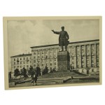 Leningrad [Petersburg] Statue of S. M. Kirov in Kirov Square [pocztówka / 1965]
