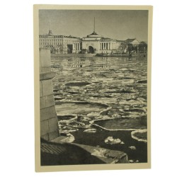 Leningrad [Petersburg] The Neva. Floating of Ice [pocztówka / 1965] 
